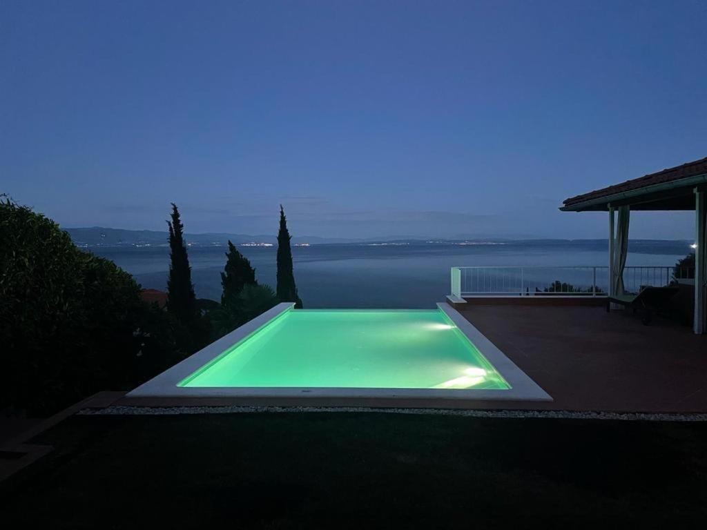 Villa Lovran - 150M To The Beach - Infinity Pool - Incredible Sea View - Fitnessraum エクステリア 写真