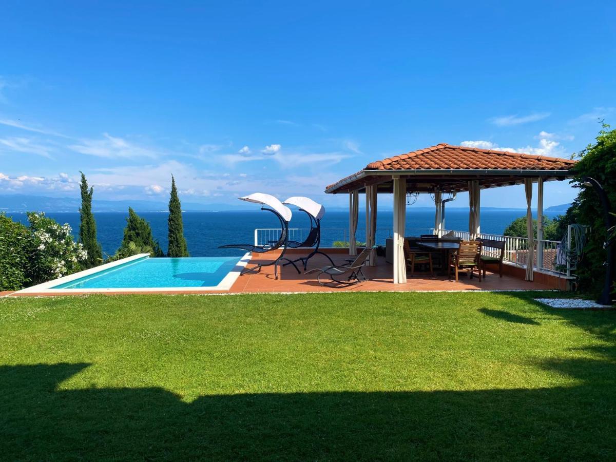 Villa Lovran - 150M To The Beach - Infinity Pool - Incredible Sea View - Fitnessraum エクステリア 写真