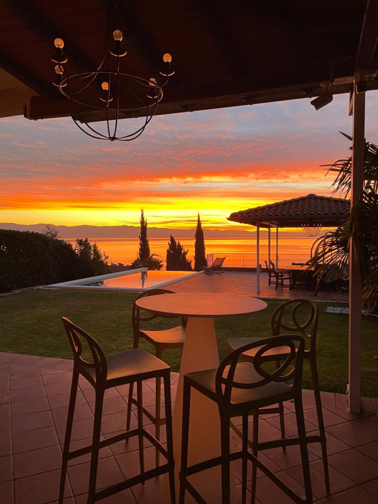 Villa Lovran - 150M To The Beach - Infinity Pool - Incredible Sea View - Fitness Room エクステリア 写真