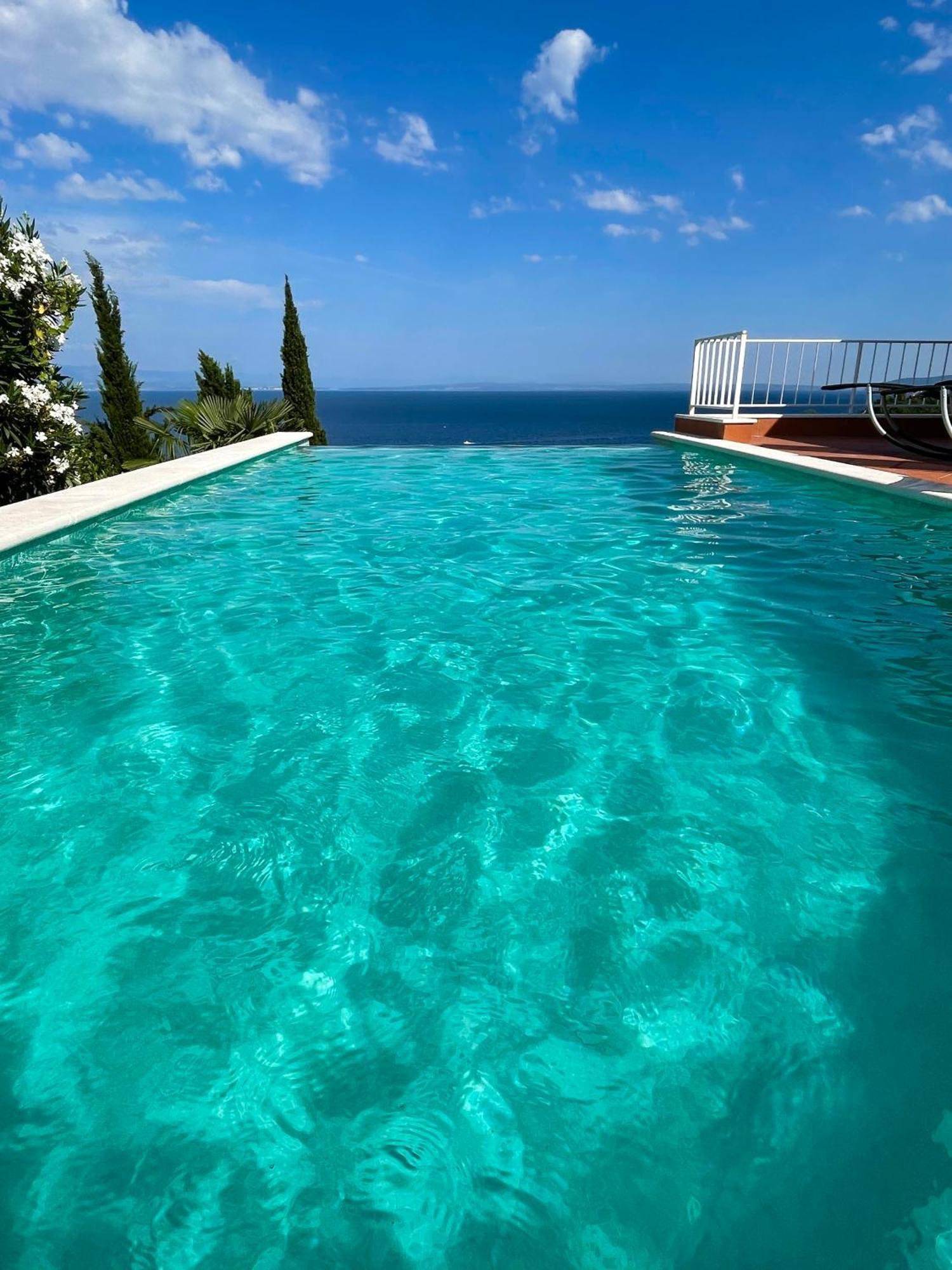 Villa Lovran - 150M To The Beach - Infinity Pool - Incredible Sea View - Fitnessraum エクステリア 写真